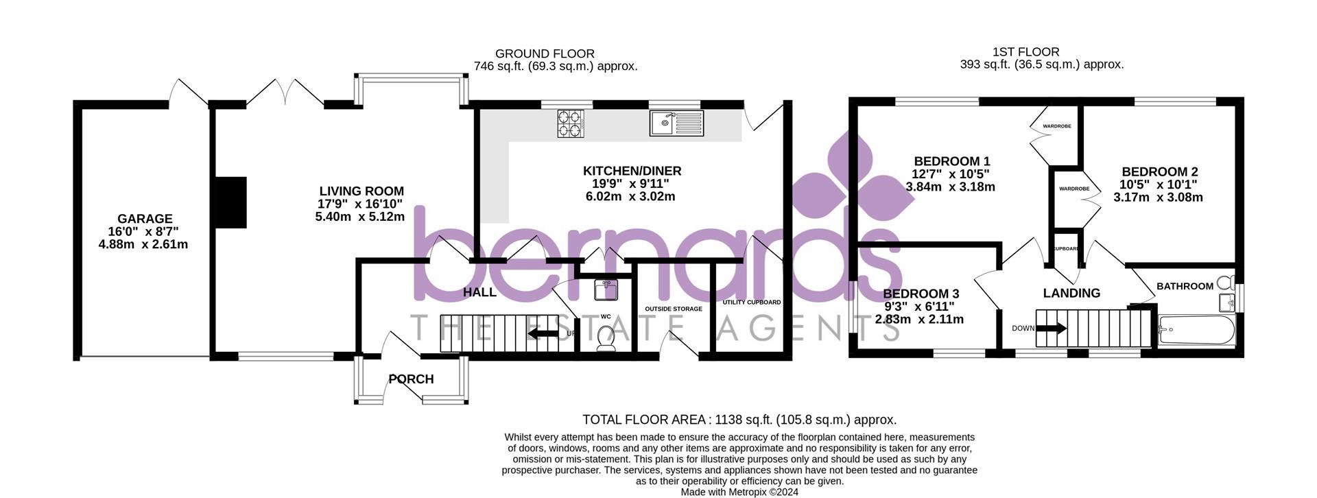 Cams Bay Close, Down End, Fareham Bernards The Estate Agents